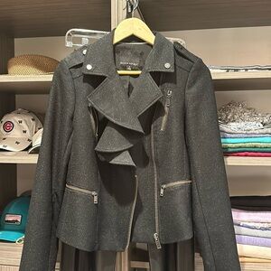 Beautiful banana republic black with subtle sparkle blazer